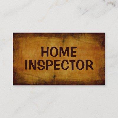 Home Inspector Antique
