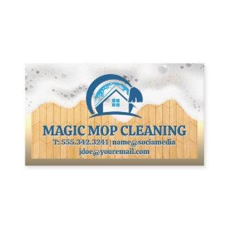 Home Mop Logo | Soap Suds | Cleaner