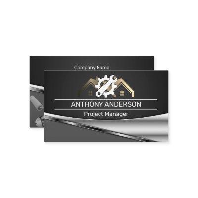 Home Repair Logo Construction Power Tools