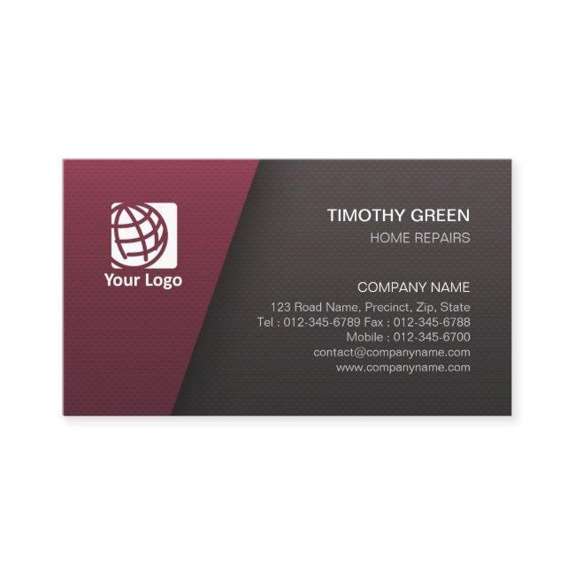 Home Repairs Trade Skills Simple Maroon Black