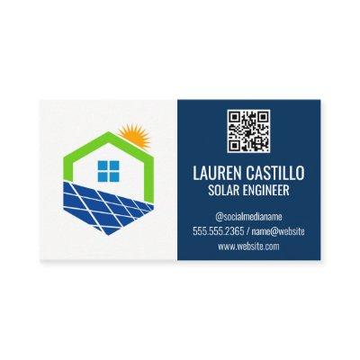 Home Solar Logo | QR Scan Code