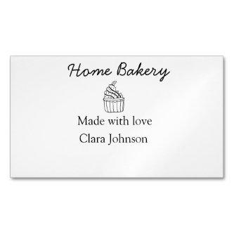 Homemade bakery add your text name custom   magnet