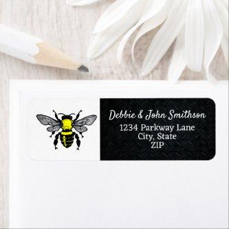 Honey Bee Apiary Hive Return Address Label