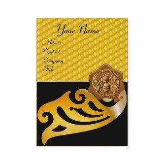 HONEY BEE ,BEEKEEPER BROWN WAX SEAL
