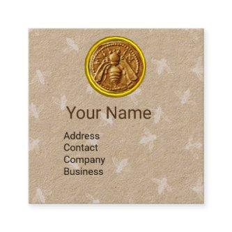 HONEY BEE,BEEKEEPING,BEEKEEPER Kraft Paper Square