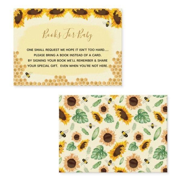 Honey Bee Book For Baby, Gender Reveal Shower Card