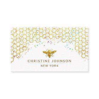 honey bee design logo