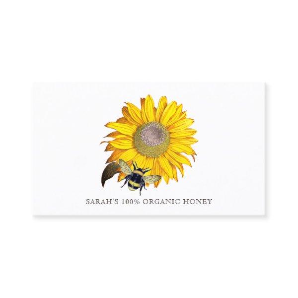 Honey Bee Sunflower Beekeeper Aviary