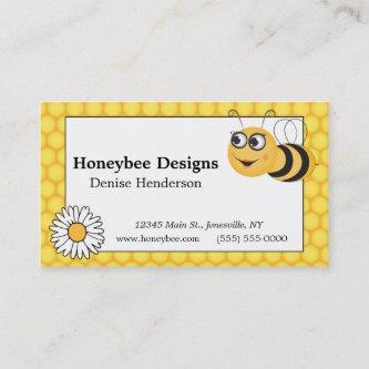 Honeycomb and Bee Personalized