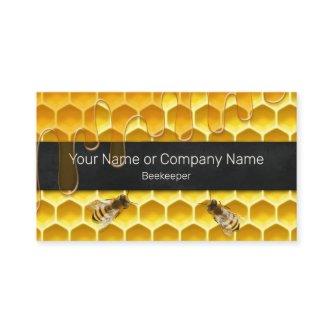 Honeycomb & Honeybees Beekeeper Apiculture