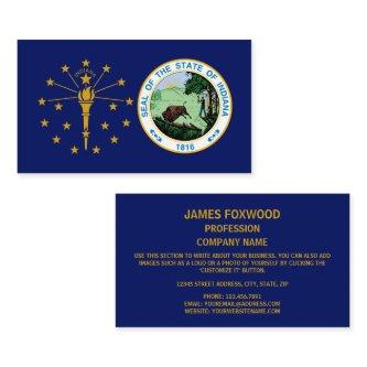 Hoosier Flag & Seal, Flag of Indiana