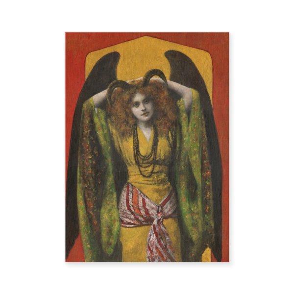 Horned Angel ACEO