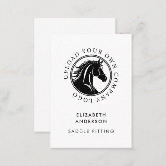 Horse Equestrian Business Logo QR Code
