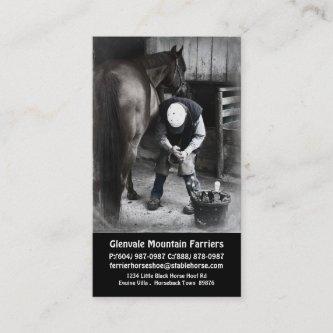 Horse Farrier Services - Hoof Trim and Shoe
