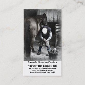 Horse Farrier Services - Hoof Trim and Shoe
