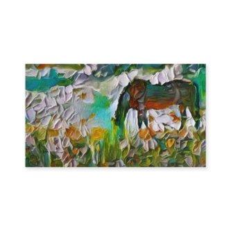 Horse in the field