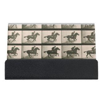 Horse Motion Vintage Photography Desk  Holder