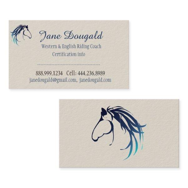 Horse Riding Coach Instructor Trainer Custom