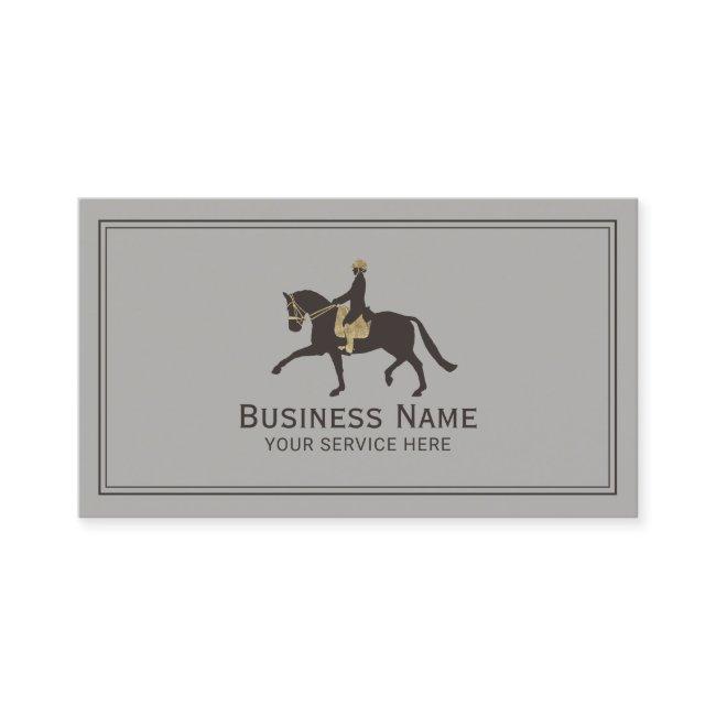 Horse Riding Gold Equestrian Professional Equine