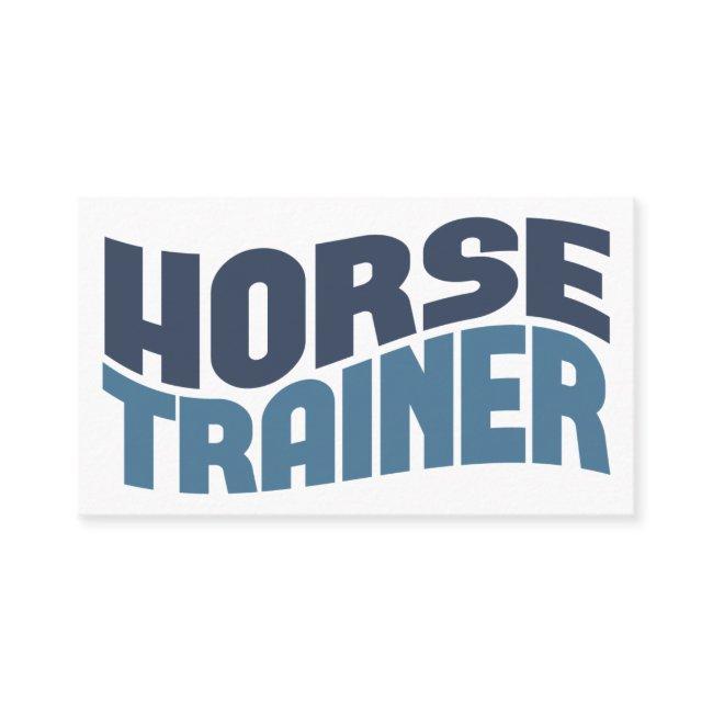 Horse Trainer