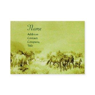 HORSES GRAZING  green