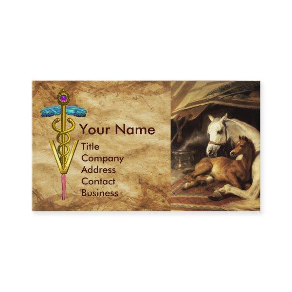HORSES, OTHER ANIMALS ,CADUCEUS VETERINARY SYMBOL