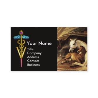 HORSES, OTHER ANIMALS ,CADUCEUS VETERINARY SYMBOL