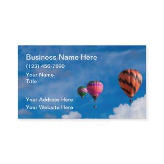 Hot Air Balloons Theme Simple