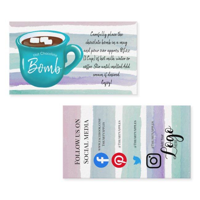 hot chocolate bomb instructions review request