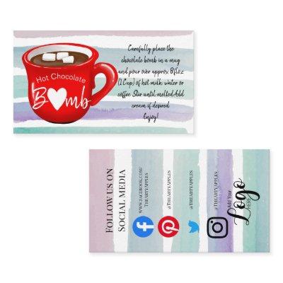 hot chocolate bomb instructions review request