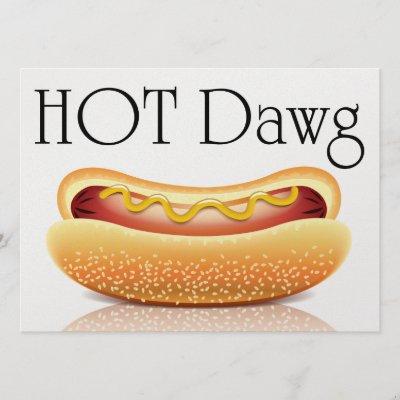 Hot Dawg or Other! Invitation