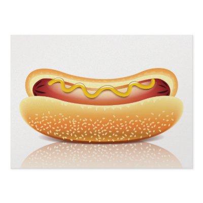 Hot Dog Cookout Party Invitation