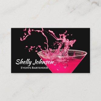 Hot Pink Splash Bartender and Events Caterer