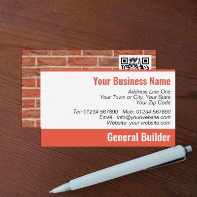 House Builder Bricks Pattern with QR Code