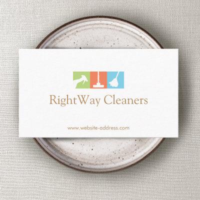 House Cleaner Logo Cleaning Service