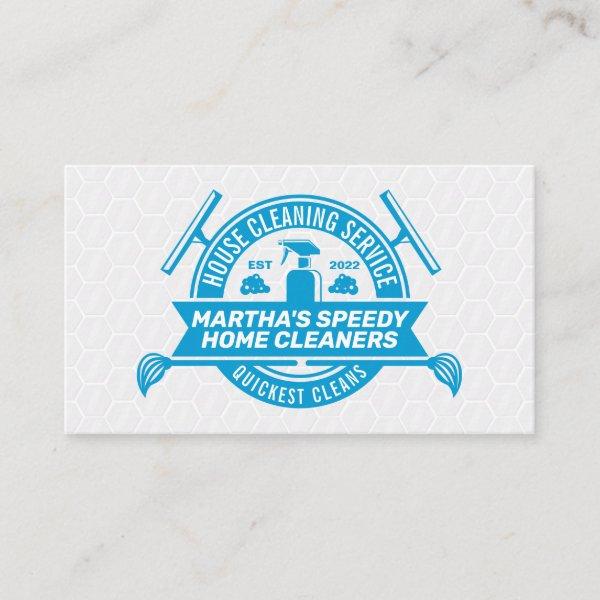 House Cleaning Badge | Bathroom Tiles