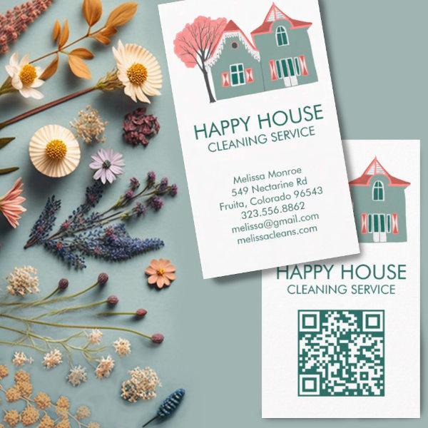House Cleaning Home Services Charming QR Code
