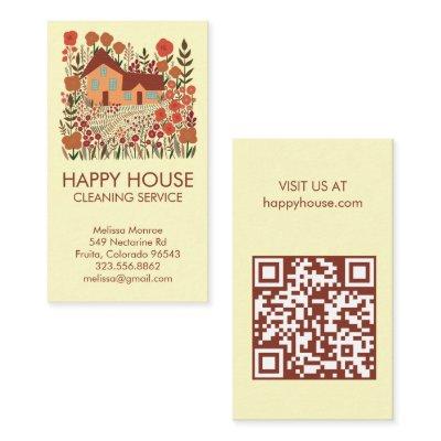 House Cleaning Home Services Floral Farmhouse
