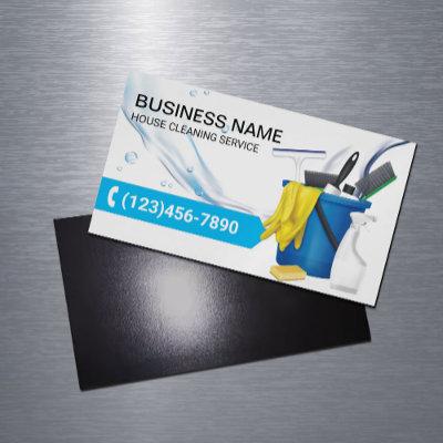 House Cleaning Housekeeping Service Water Flows  Magnet