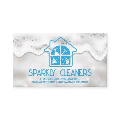House Cleaning Service | Sparkles | Soap Bubbles