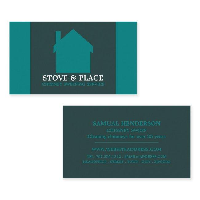 House Logo, Chimney Sweep