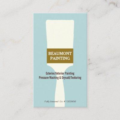 House Painter Paint Brush Logo