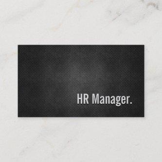 HR Manager Cool Black Metal Simplicity