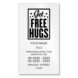 Hug Day - Fun Retro Advertising Magnetic
