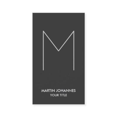 Huge Monogram Vertical Grey