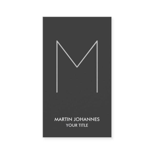 Huge Monogram Vertical Grey