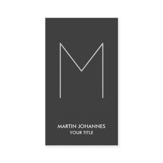 Huge Monogram Vertical Grey