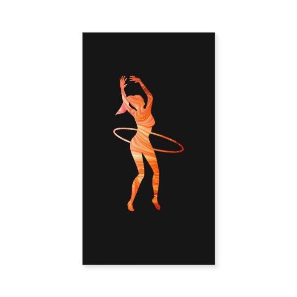 Hula Hoop Artist Women Girls Hooping