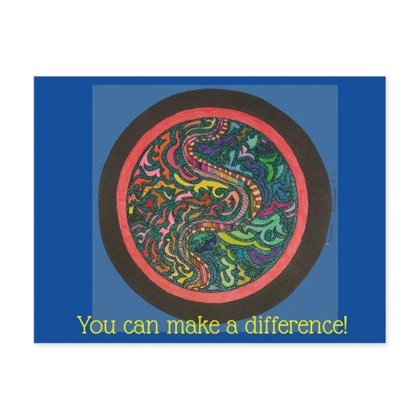 Human Trafficking Awareness Post Card