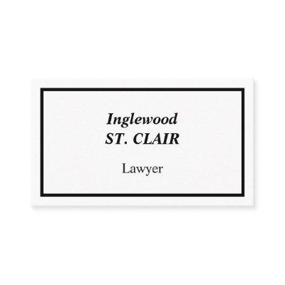 Humble, Law Professional